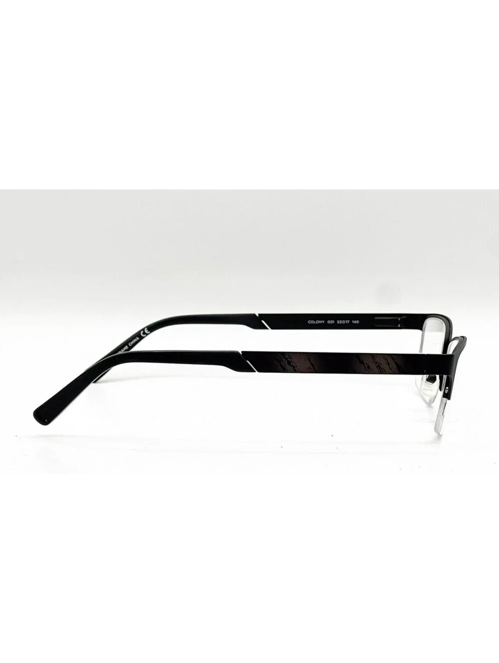 Marchon Nyc Colony 001 Black Authentic Eyeglasses 53-17-140